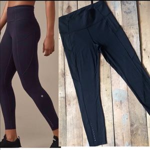Lululemon Fast and Free 7/8 Leggings